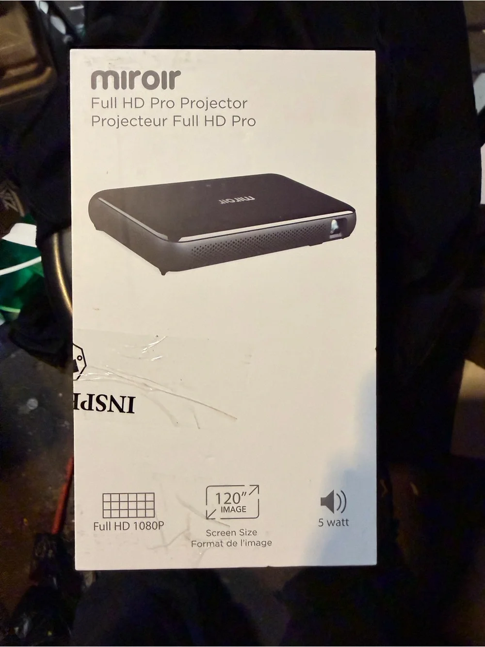 Just one Wireless Projector - Black
